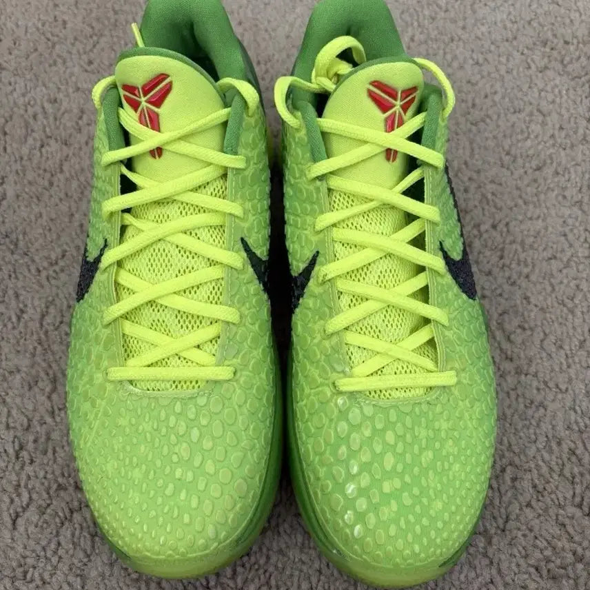 [BUNJANG] Nike Kobe 6 Green Basketball Shoes (Size 280) / 상자 없음, 몇 번 착용함, 코비 6 초록색 농구화