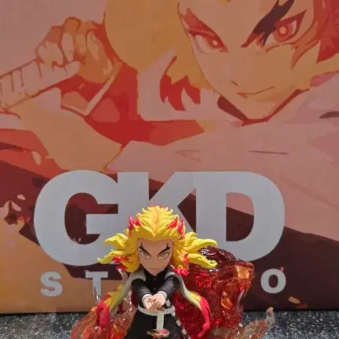 [BUNJANG] GKD STUDIO Rengoku Kyojuro Demon Slayer Figure / 귀멸의칼날 GKD STUDIO 렌고쿠 개봉양품