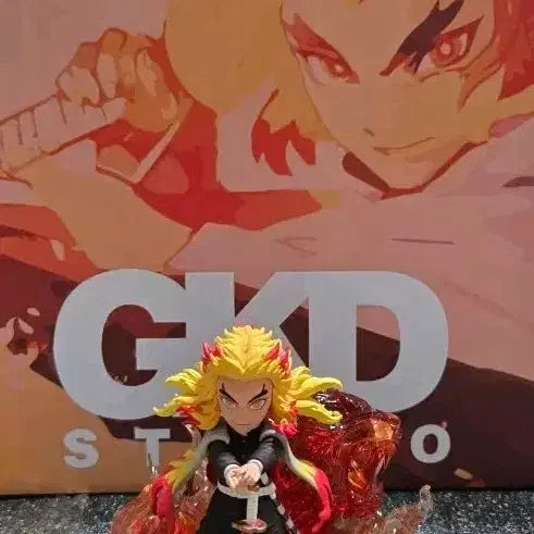 [BUNJANG] GKD STUDIO Rengoku Kyojuro Demon Slayer Figure / 귀멸의칼날 GKD STUDIO 렌고쿠 개봉양품