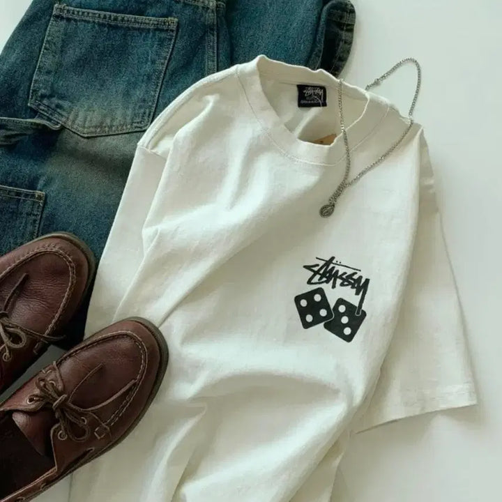 [BUNJANG] Stussy Dice Short Sleeve T-Shirt / 