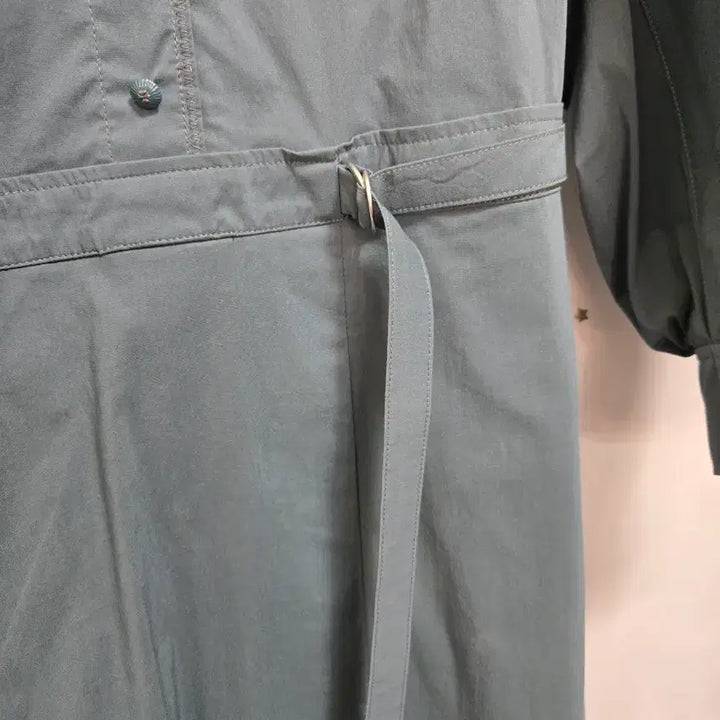 [BUNJANG] Deuel Collar Neck Belted Long Dress (Size 66) / 듀엘 카라넥 벨트 롱 원피스 66