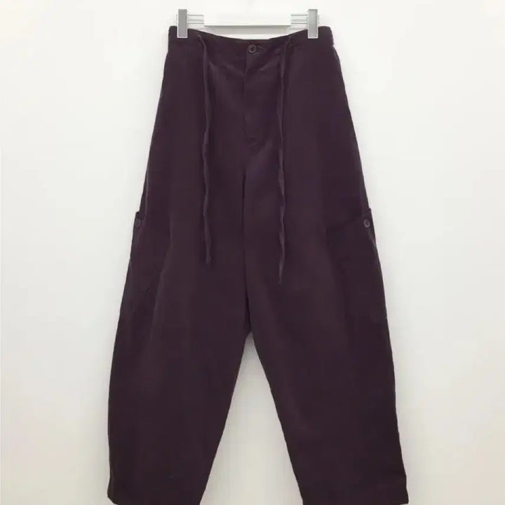 [BUNJANG] Duggy Welt Corduroy Pants Purple / 더기 웰트 코듀로이 팬츠 퍼플