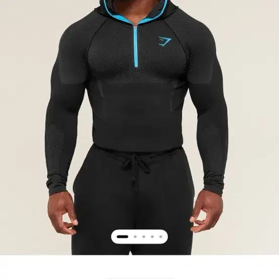 [BUNJANG] Gymshark Onyx 5.0 Hoodie Short Sleeve / 짐샤크 오닉스 5.0 후디 반팔 l (마지막으로 가격내려요)