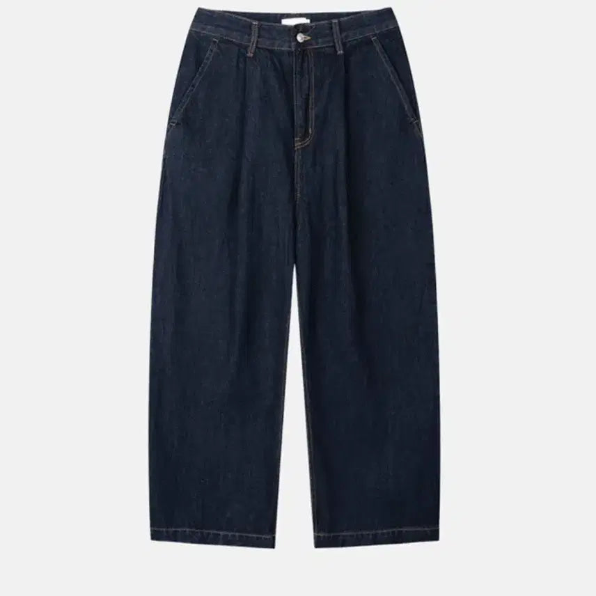 [BUNJANG] Awai Raw Denim Wide Pants M / 아와이 생지 와이드 팬츠 M