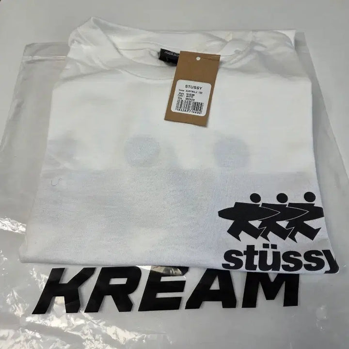 [BUNJANG] Stussy Surfwork T-Shirt White / [M]스투시 서프워크 티셔츠 화이트