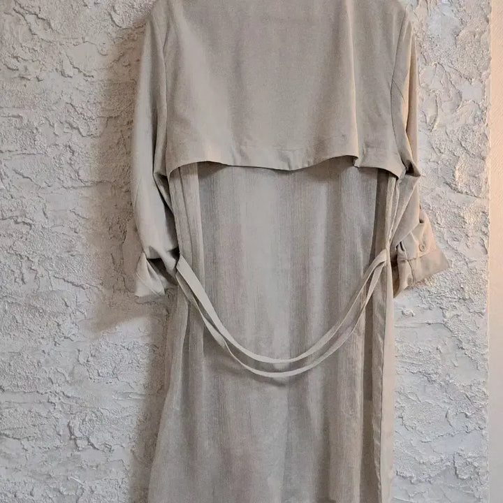 [BUNJANG] Designer Silk Outerwear Long Coat / (프리) 수입명품  고급디자이너옷 실키한 롱가디건/찰랑찰랑 롱코트