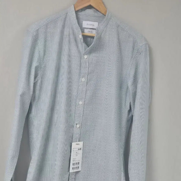 [BUNJANG] ZIOZIA Spring/Summer Light Green Slim Fit Shirt (Size 100-105) / 지오지아 봄여름 셔츠 100에서 105(새상품)