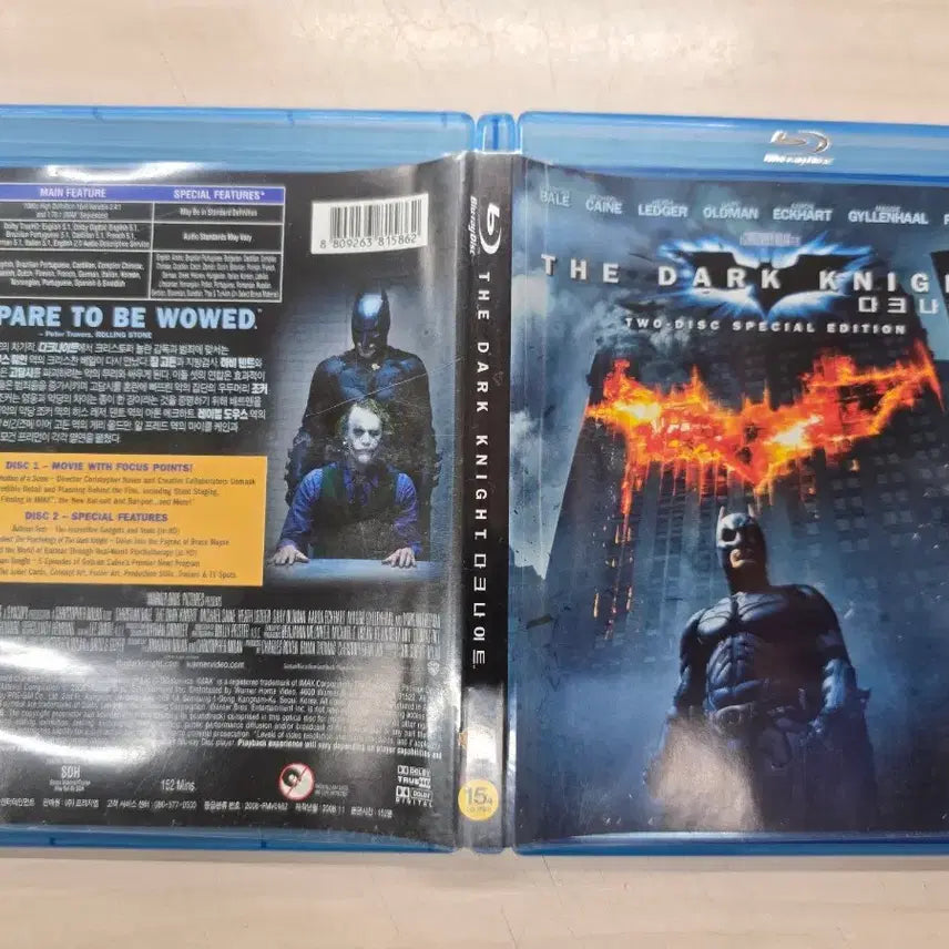[BUNJANG] The Dark Knight DVD / [DVD](블루레이) DC액션외국영화 "다크나이트" 판매합니다.