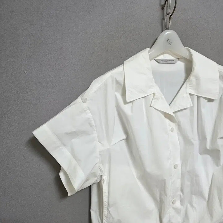 [SOLD OUT] VOV 바스락소재 점퍼겸용 블라우스 55  n4808