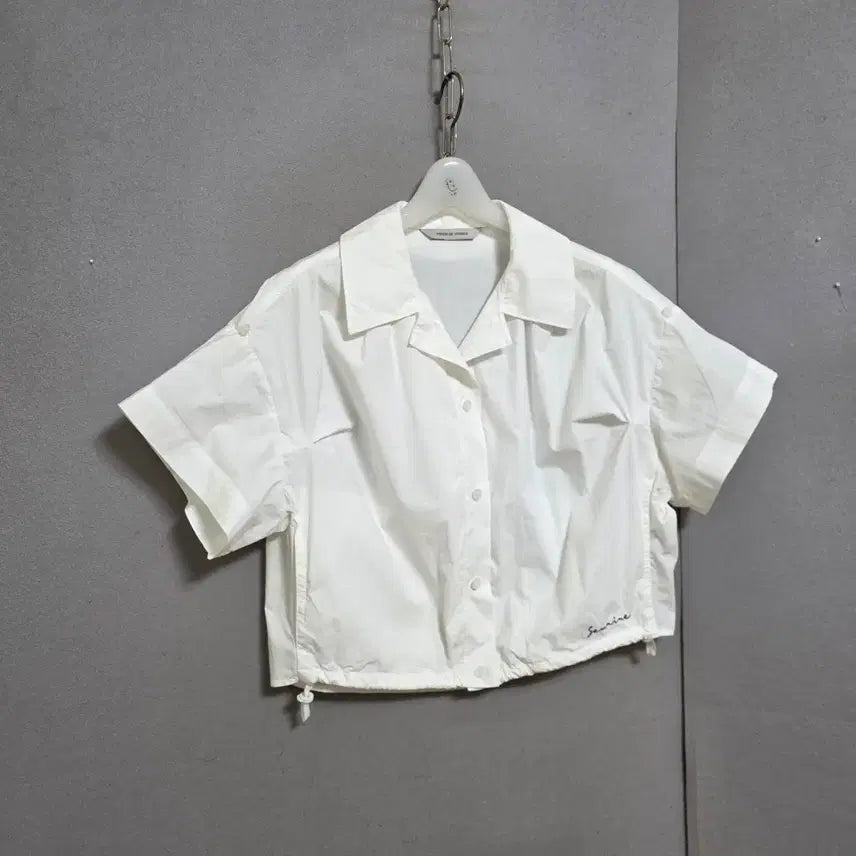 [SOLD OUT] VOV 바스락소재 점퍼겸용 블라우스 55  n4808