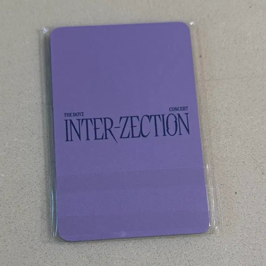 [BUNJANG] The Boyz Interaction Concert Final Day Entry Photocard (Sealed) / 더보이즈 인터젝션 콘서트 막콘 입장포카 미개봉