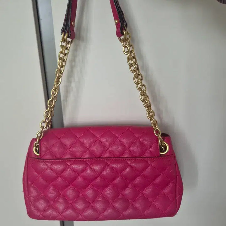 [BUNJANG] Beanpole Juicy Couture Chain Shoulder Bag Pink / 빈폴 쥬시꾸뛰르 체인 숄더백 핑크