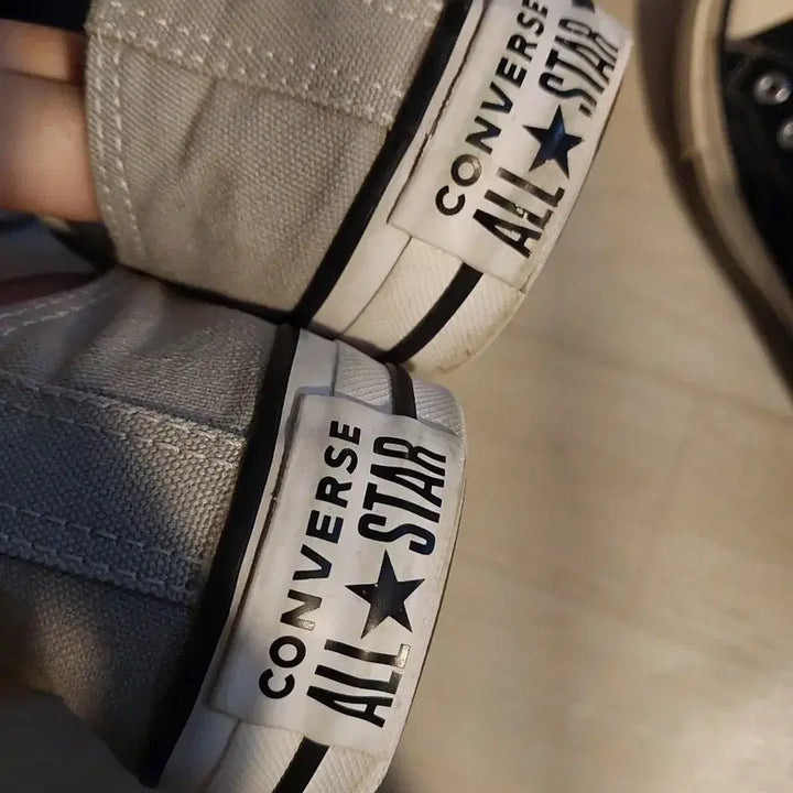 [BUNJANG] Converse All Star Grey Slip-On Shoes / 컨버스 올스타 회색 슬립온