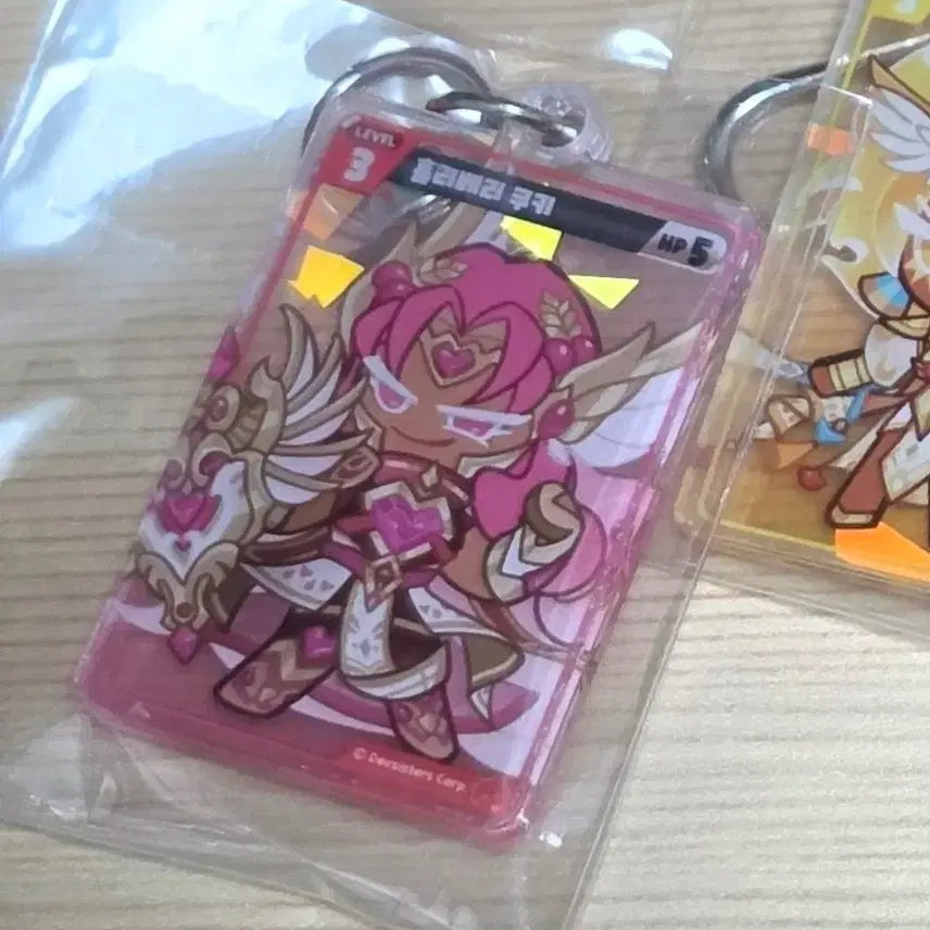 [BUNJANG] Cookie Run Kingdom Card Acrylic Keyring Holleberry / 쿠키런 킹덤 카드 아크릴 키링 홀레베리
