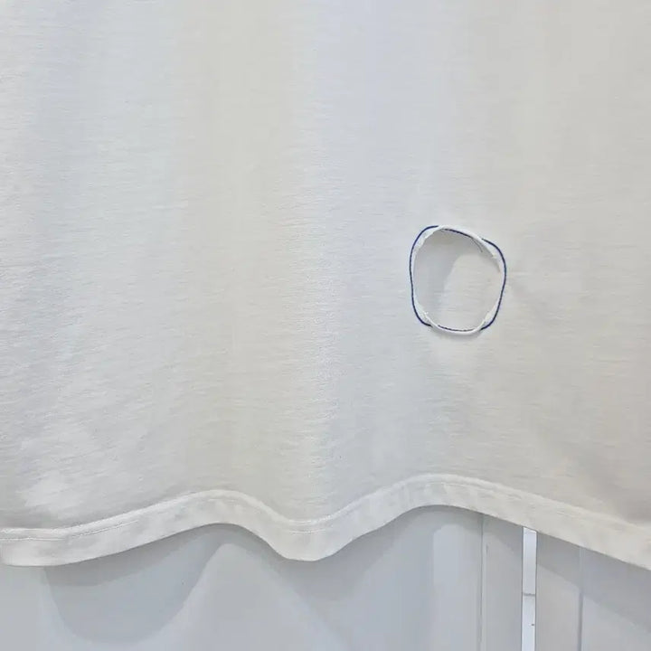 [BUNJANG] ADER ERROR Distorted Logo Stitch Hole T-shirt / 아더에러 디스토트 로고 스티치 홀 반팔티 A1