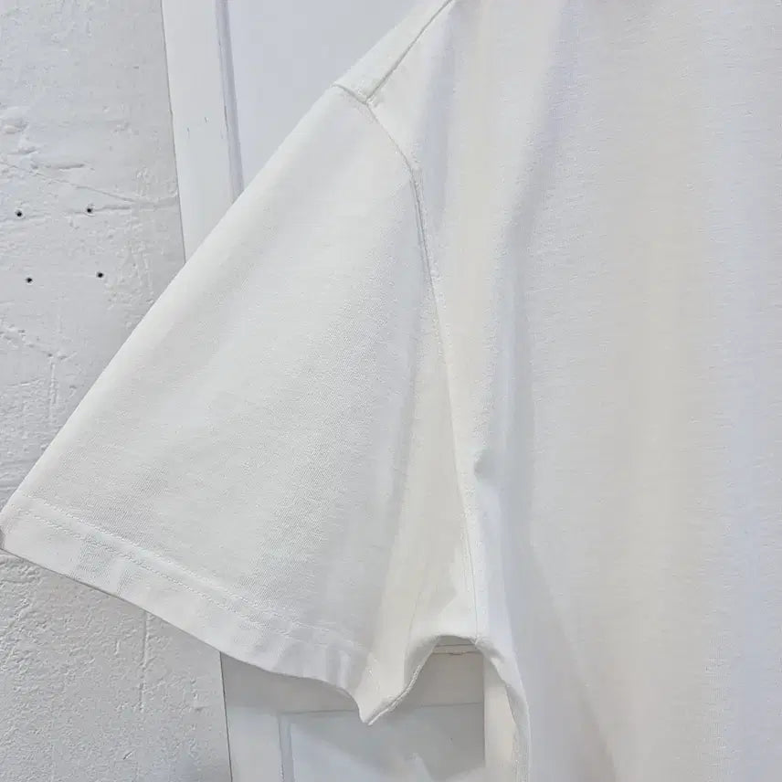 [BUNJANG] ADER ERROR Distorted Logo Stitch Hole T-shirt / 아더에러 디스토트 로고 스티치 홀 반팔티 A1