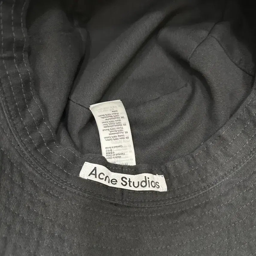 [BUNJANG] [L/XL] Acne studios 버킷햇 블랙 / [L/XL] Acne studios 버킷햇 블랙