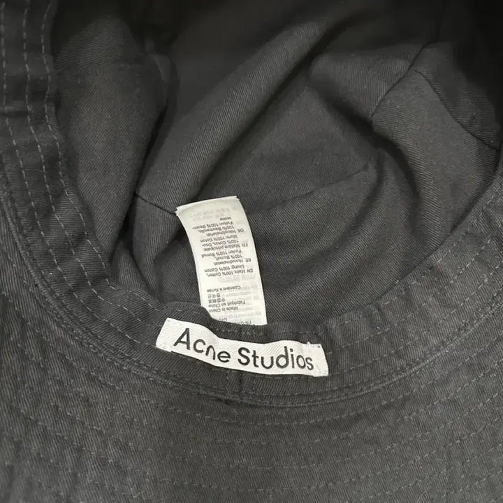 [BUNJANG] [L/XL] Acne studios 버킷햇 블랙 / [L/XL] Acne studios 버킷햇 블랙