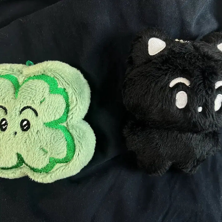 [BUNJANG] NCT Mark "Oh Woong Clover Aeong Nyang" 10cm Bundle Set / (일괄) NCT 엔시티 마크 인형 오웅클로버 애옹냥 10cm 양도