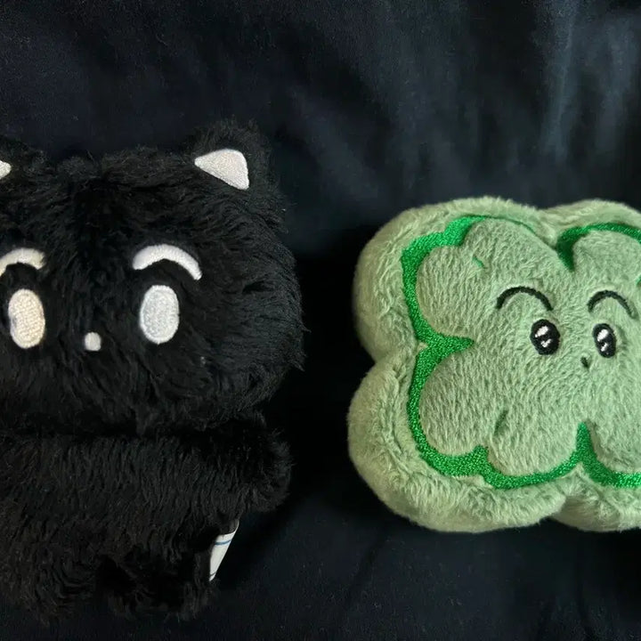 [BUNJANG] NCT Mark "Oh Woong Clover Aeong Nyang" 10cm Bundle Set / (일괄) NCT 엔시티 마크 인형 오웅클로버 애옹냥 10cm 양도