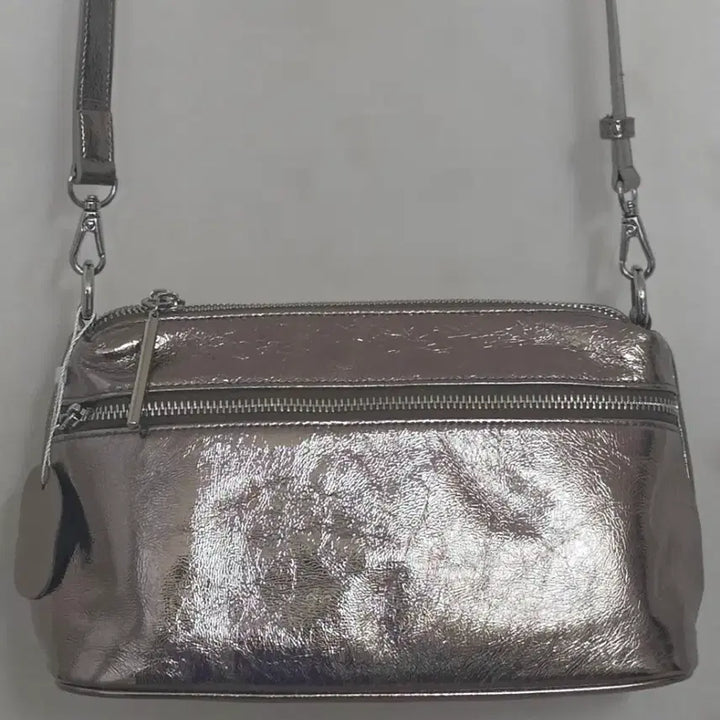 [BUNJANG] Leather Shoulder Crossbody Bag / 소가죽 숄더 크로스백 가방