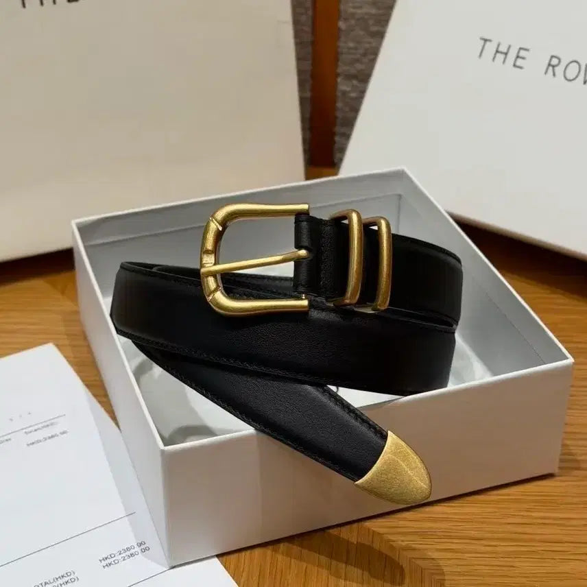 [BUNJANG] The Row Classic Double Ring Buckle Women&