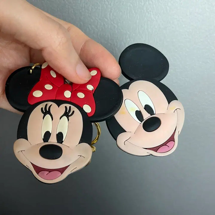 [BUNJANG] Disney Mickey &amp; Minnie Mouse Keyring Set / 미키마우스 미니마우스 키링 세트