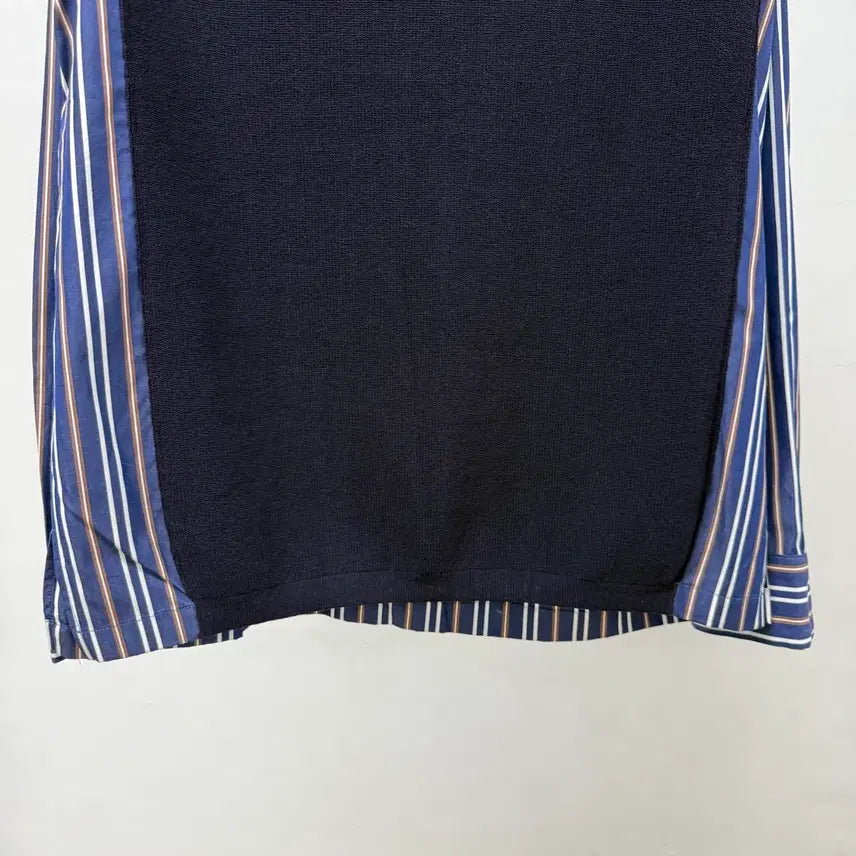 [BUNJANG] Solid Homme Layered Knit Shirt Men&