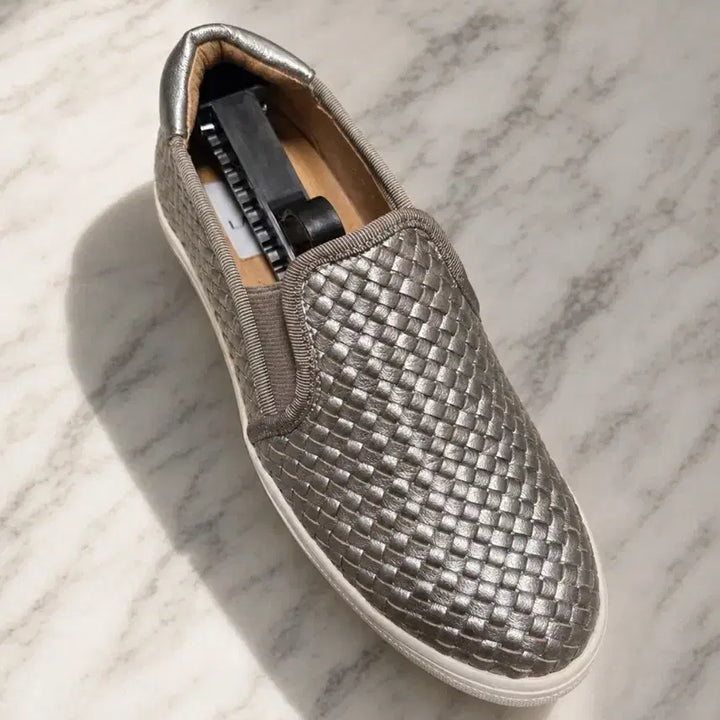 [BUNJANG] Lanvin en Bleu Mesh Slip-On Sneakers Silver / (정품) 랑방온블루 메쉬 슬립온 실버 / 22 (215~220)