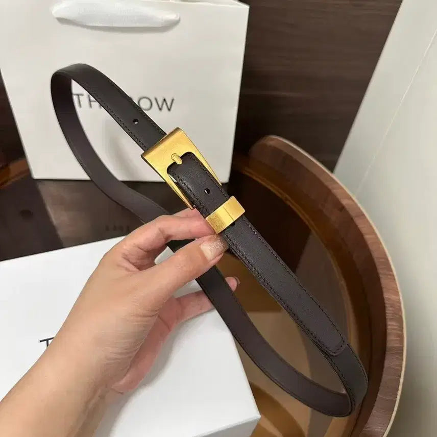[BUNJANG] The Row Classic Double Ring Buckle Women&