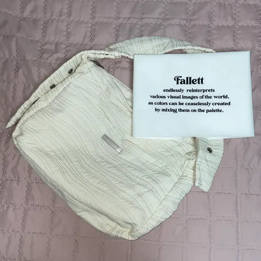 [BUNJANG] Palet Big Hobo Bag Ivory / 팔렛 빅 호보백 아이보리