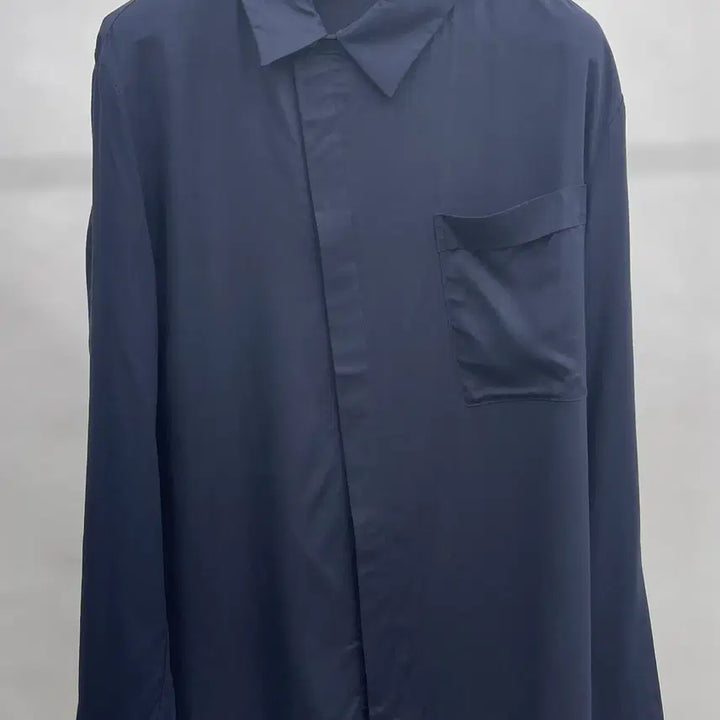 [BUNJANG] System Homme Minimalist Long Sleeve Shirt / 시스템옴므 긴팔셔츠