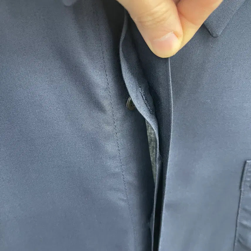 [BUNJANG] System Homme Minimalist Long Sleeve Shirt / 시스템옴므 긴팔셔츠