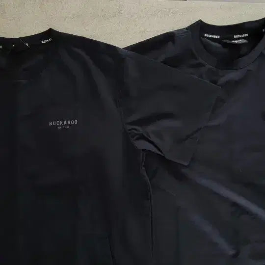 [BUNJANG] Buckaroo Crinkled Woven Set (T-shirt x2, Pants x1) / 버커루 바스락 우븐세트(티2+바지1총3개) 95 남여공용