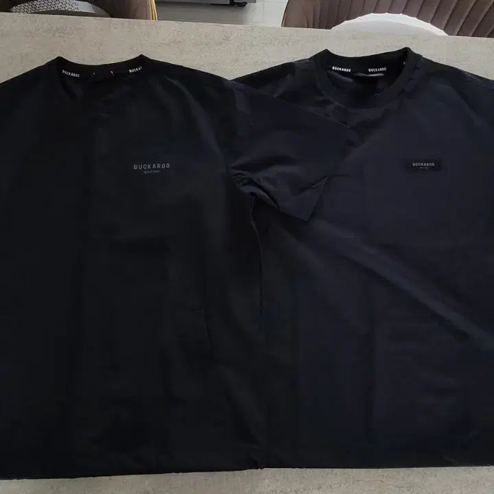 [BUNJANG] Buckaroo Crinkled Woven Set (T-shirt x2, Pants x1) / 버커루 바스락 우븐세트(티2+바지1총3개) 95 남여공용