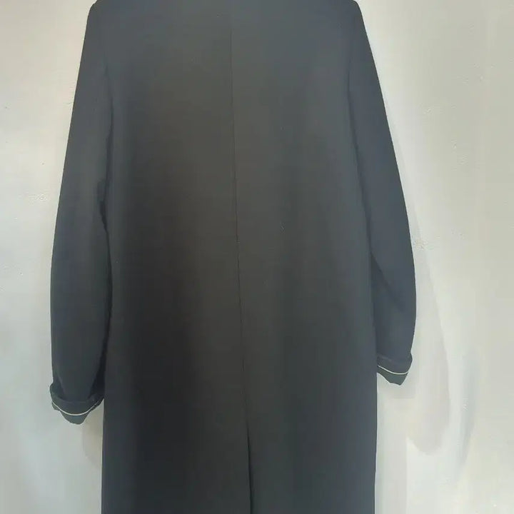 [BUNJANG] Z00C Black Double-Button Coat / Z00C 블랙 더블 버튼 코트