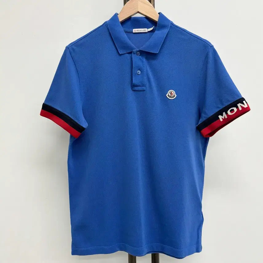 [BUNJANG] Moncler PK Collar T-Shirt M Blue / [M]몽클레어 pk 카라티