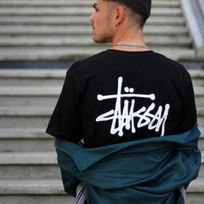 [BUNJANG] Stussy Basic Short Sleeve T-shirt / 
