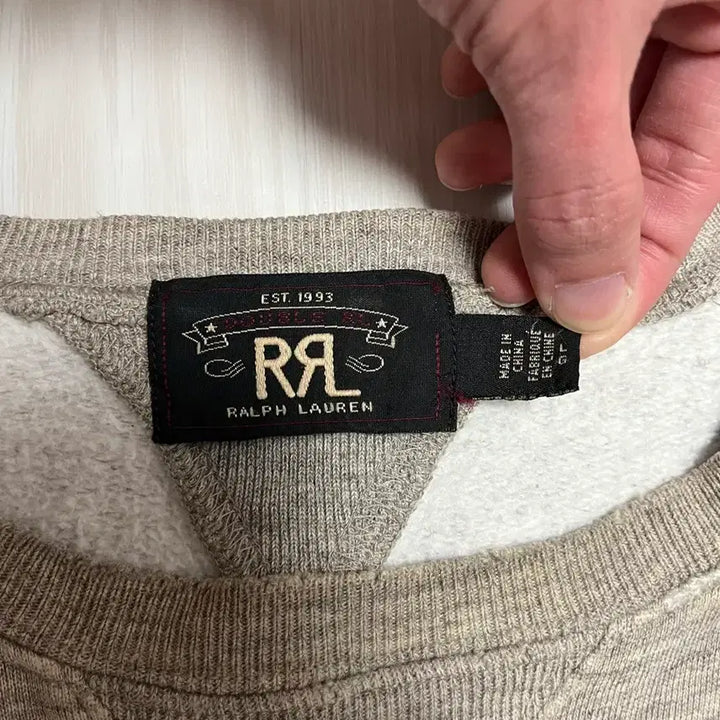 [BUNJANG] RRL Sweatshirt / rrl 더블알엘 스웻셔츠 맨투맨 L