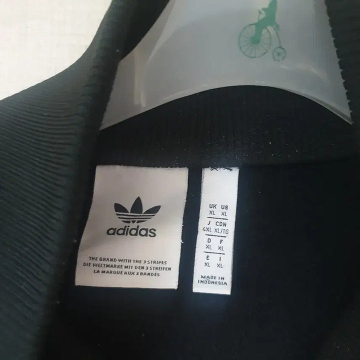 [BUNJANG] Adidas Denim Firebird Jacket XL Black / 아디다스 데님 자켓 파이어버드 XL 블랙