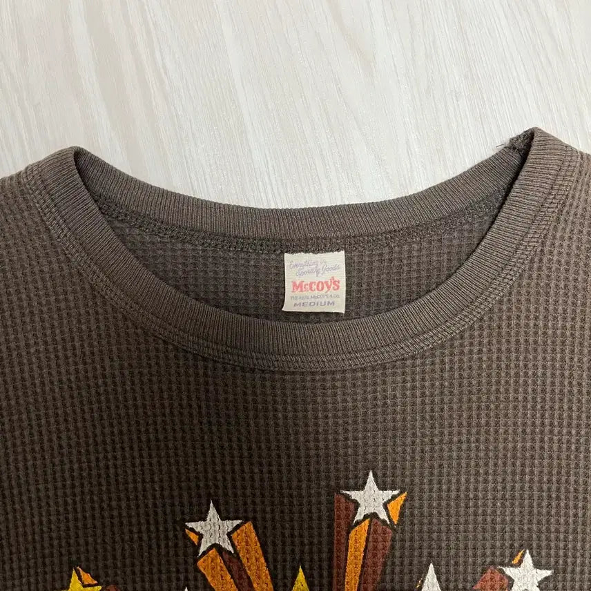 [BUNJANG] Real McCoy Buco Waffle Thermal T-Shirt / 리얼맥코이 부코 와플 티셔츠 써멀
