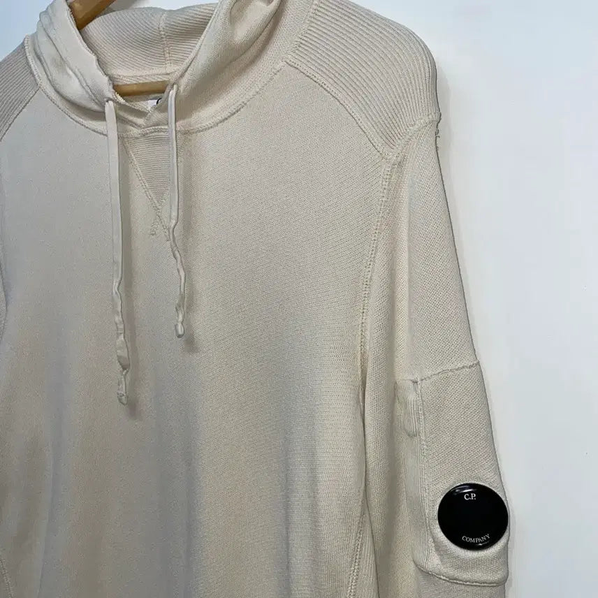 [BUNJANG] C.P. Company Ivory Hoodie / C.P.컴퍼니 후드티 아이보리