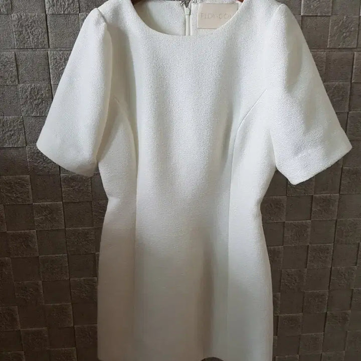 [BUNJANG] FLOWOON Ivory Mini Dress / FLOWOON 플로움  반팔 미니 원피스