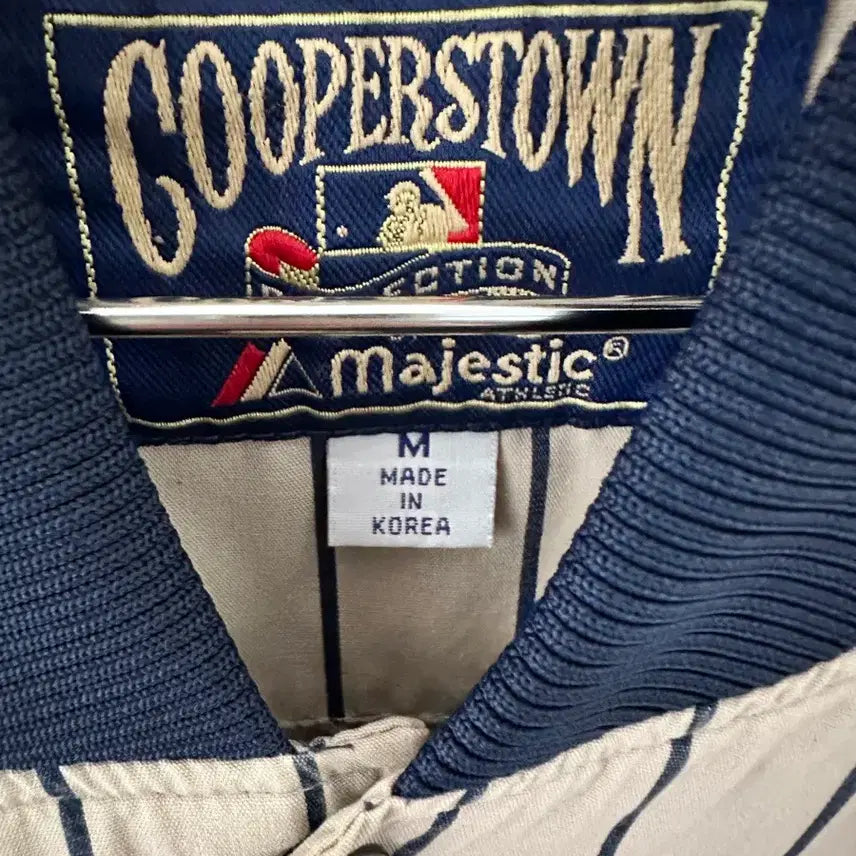 [BUNJANG] Majestic New York Yankees Baseball Bomber Jacket - Size M / Majestic 양키스 야구 점퍼 M
