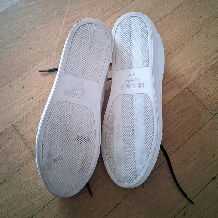 [BUNJANG] Customade Cowhide Sneakers Aaron (270) / 커스텀에이드 소가죽 스니커즈 아론 (270)