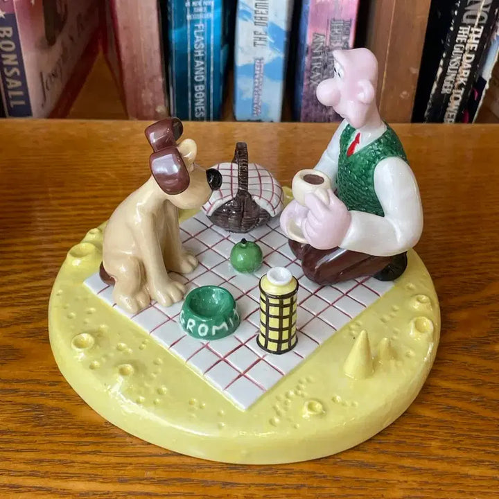 [BUNJANG] Wallace &amp; Gromit Picnic Figure Limited Edition / 내일까지만 가격내림)월레스와 그로밋 피크닉 피규어