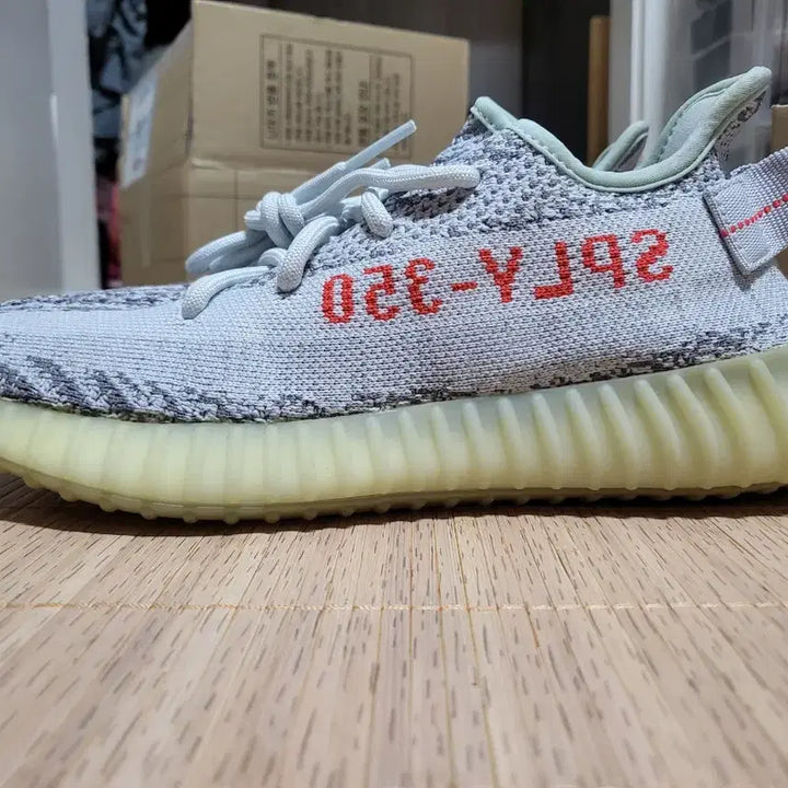 [BUNJANG] Adidas Yeezy Boost 350 V2 Blue Tint 2017 Size 260 / 아디다스 이지부스트 350 v2 블루틴트 2017 사이즈 260