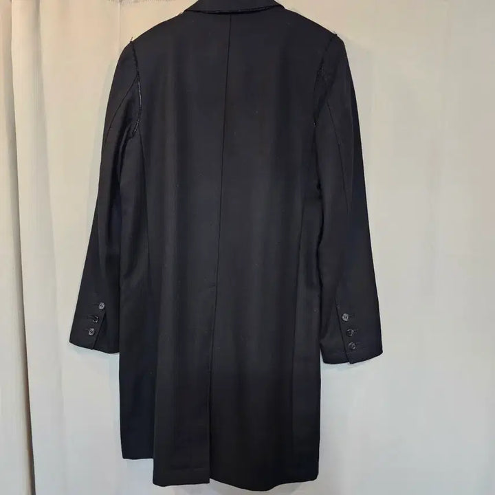 [BUNJANG] JohnUNDERCOVER Wool Blend Cut-off Detail Single Coat / 존 언더커버 JohnUNDERCOVER 울 블렌드 코트
