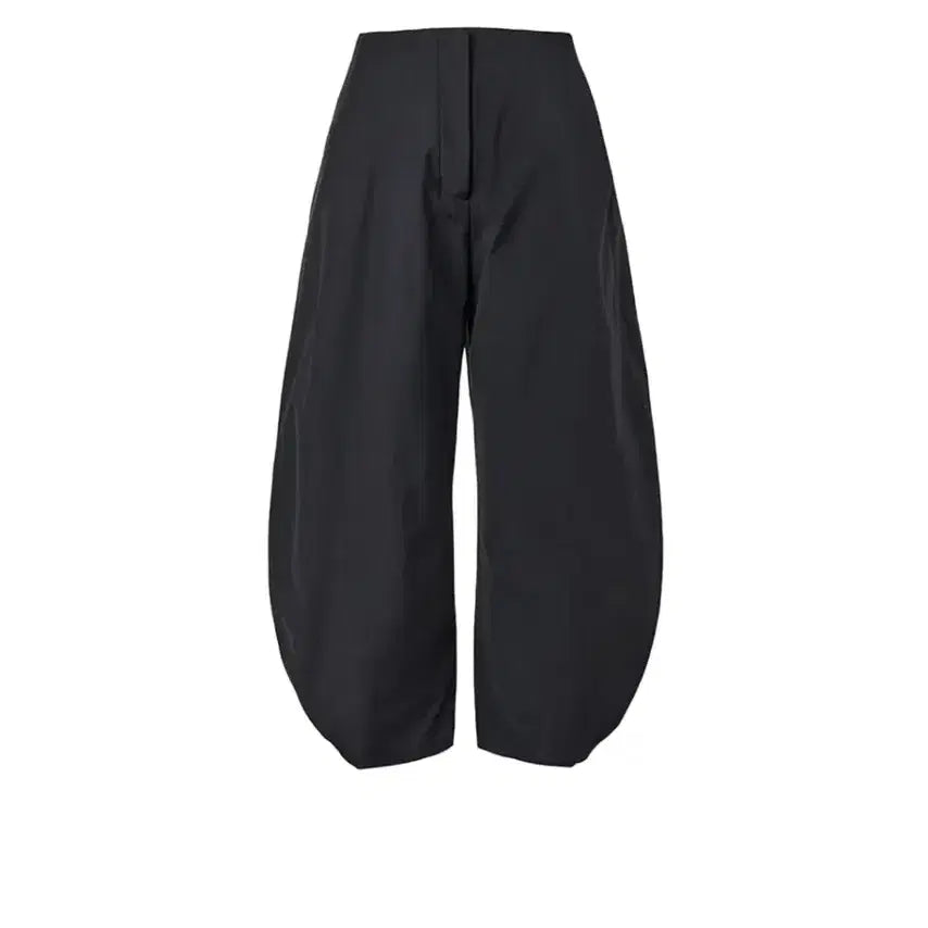 [BUNJANG] Amomento Curved Silhouette Pants Black Size 1 / 아모멘토 커브드 실루엣 팬츠