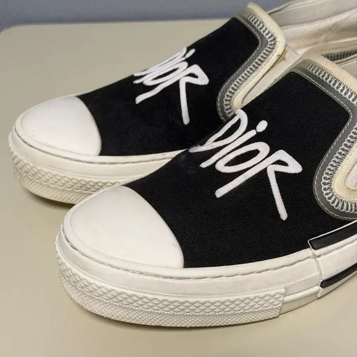 [BUNJANG] Dior x Stussy B23 Slip-On Sneakers Size 275 / 디올 스투시 B23 슬립온 [275]